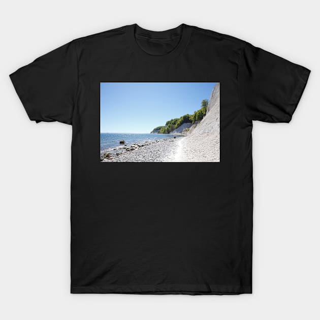 Chalk coast, chalk cliffs, Ruegen Island, Mecklenburg-Western Pomerania, Germany T-Shirt by Kruegerfoto